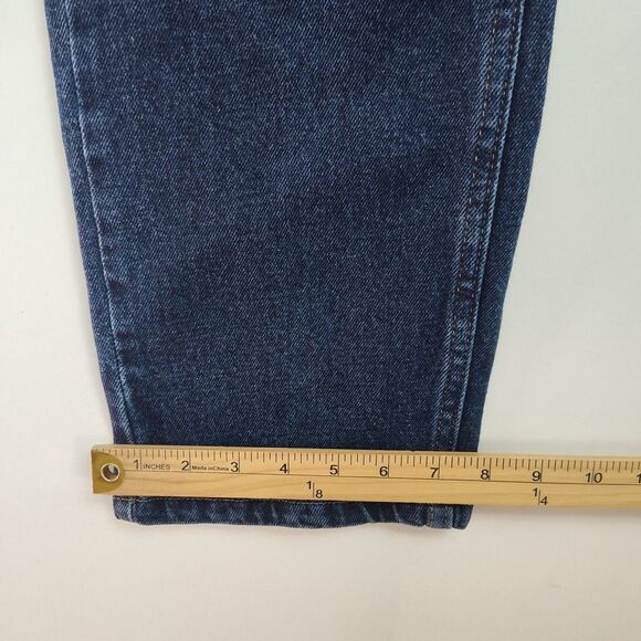 Wrangler Straight Fit Jeans Men's Size 29 x 30 Dark Wash Blue - Picture 6 of 9